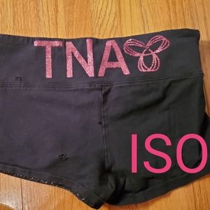 💫💜 ISO - Aritzia TNA Glitter Shorts